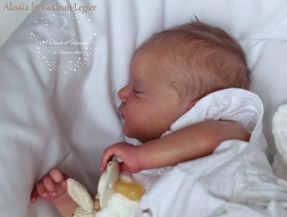 Kit bébé reborn Alessia by Güdrün Legler – Baby Creation Reborn